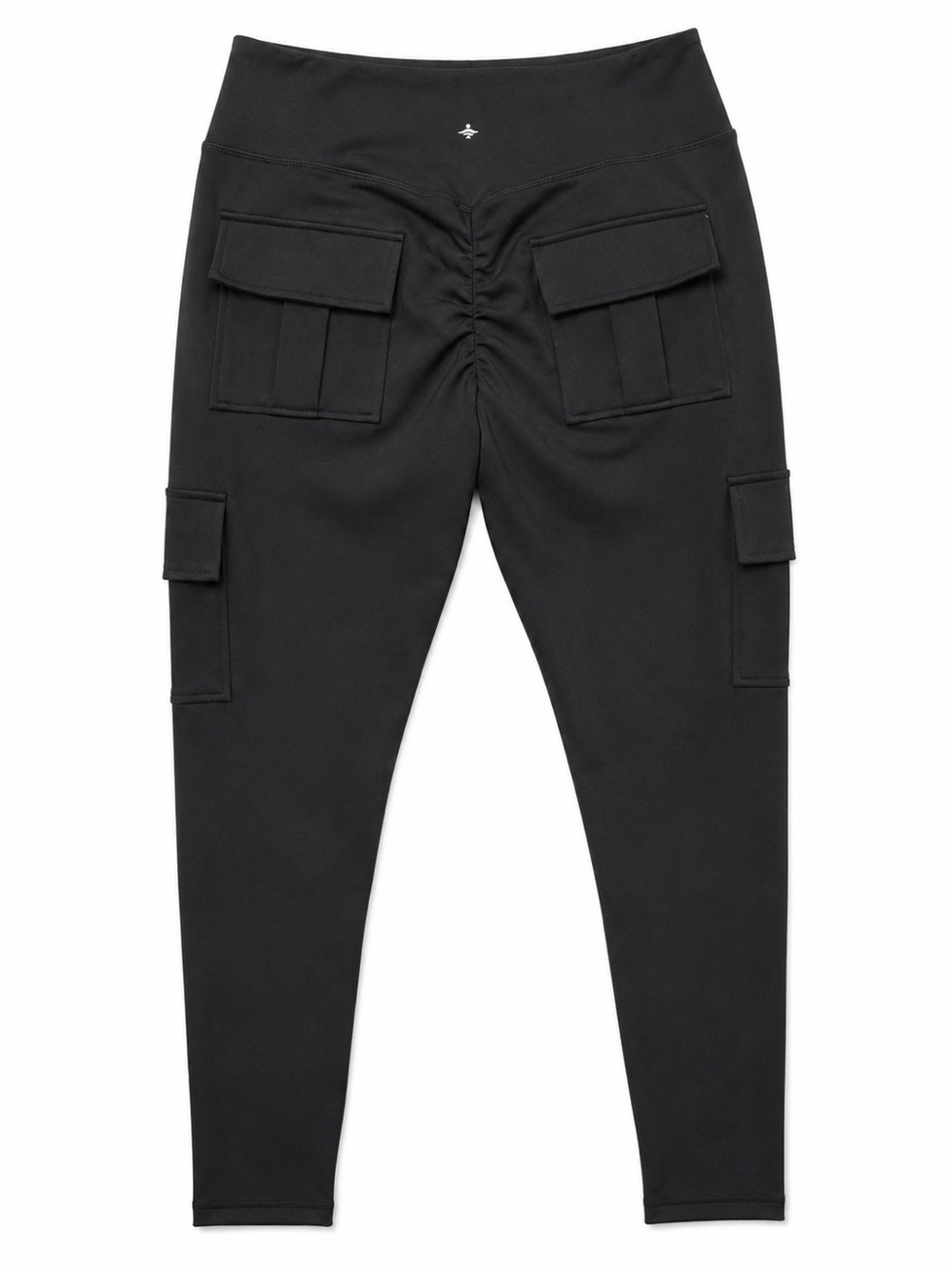 HALARA Black Cargo Leggings with Utility Pockets